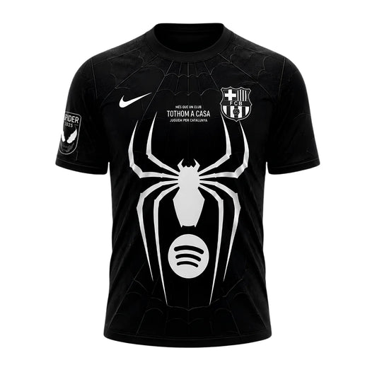 Barcelona x Spider Man Special Edition Jersey 2026 - Black