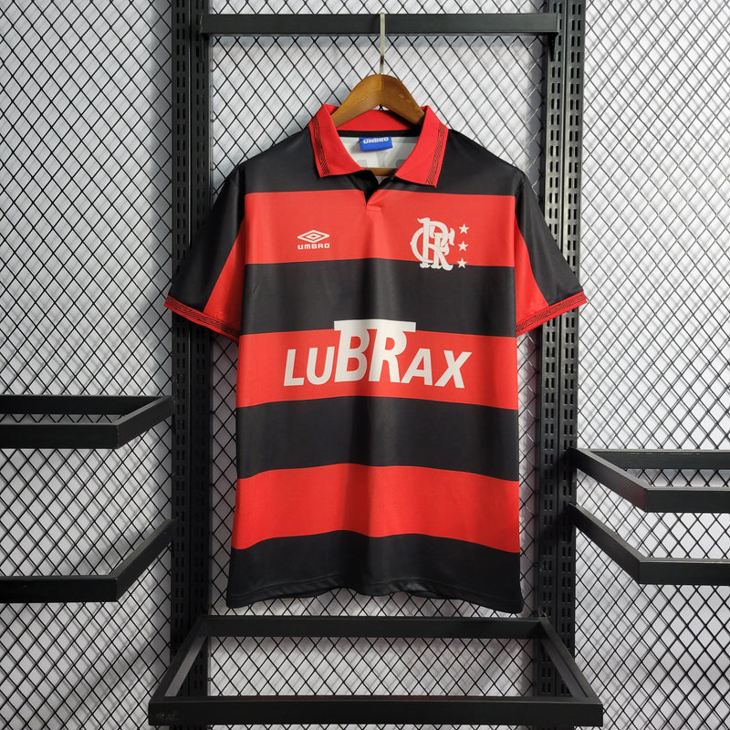 Imagem do produto Camisa Flamengo Titular 92/93 - Versão Retro com entrega para brasileiros no Reino Unido