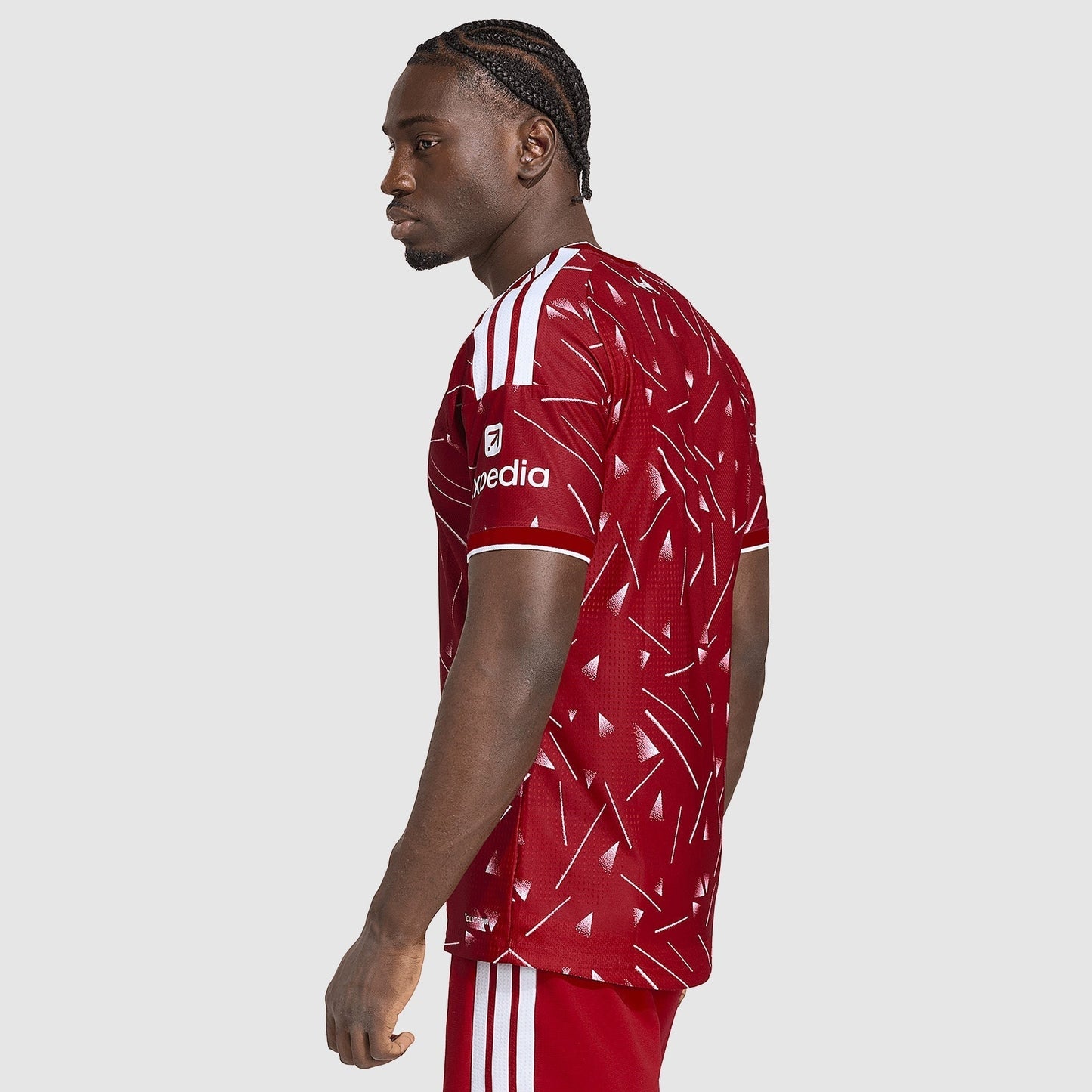 Liverpool 26/27 Home Player Jersey - worn by model side