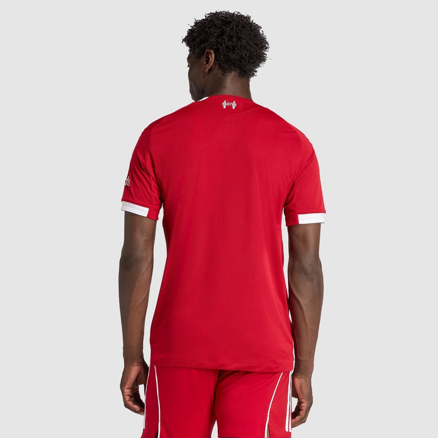Liverpool 25/26 Home Player Jersey - worn by model back