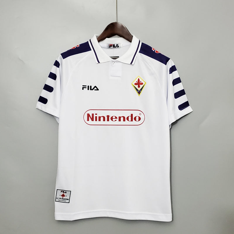 Imagem do produto Camisa Fiorentina Reserva 98/99 - Versão Retro com entrega para brasileiros no Reino Unido