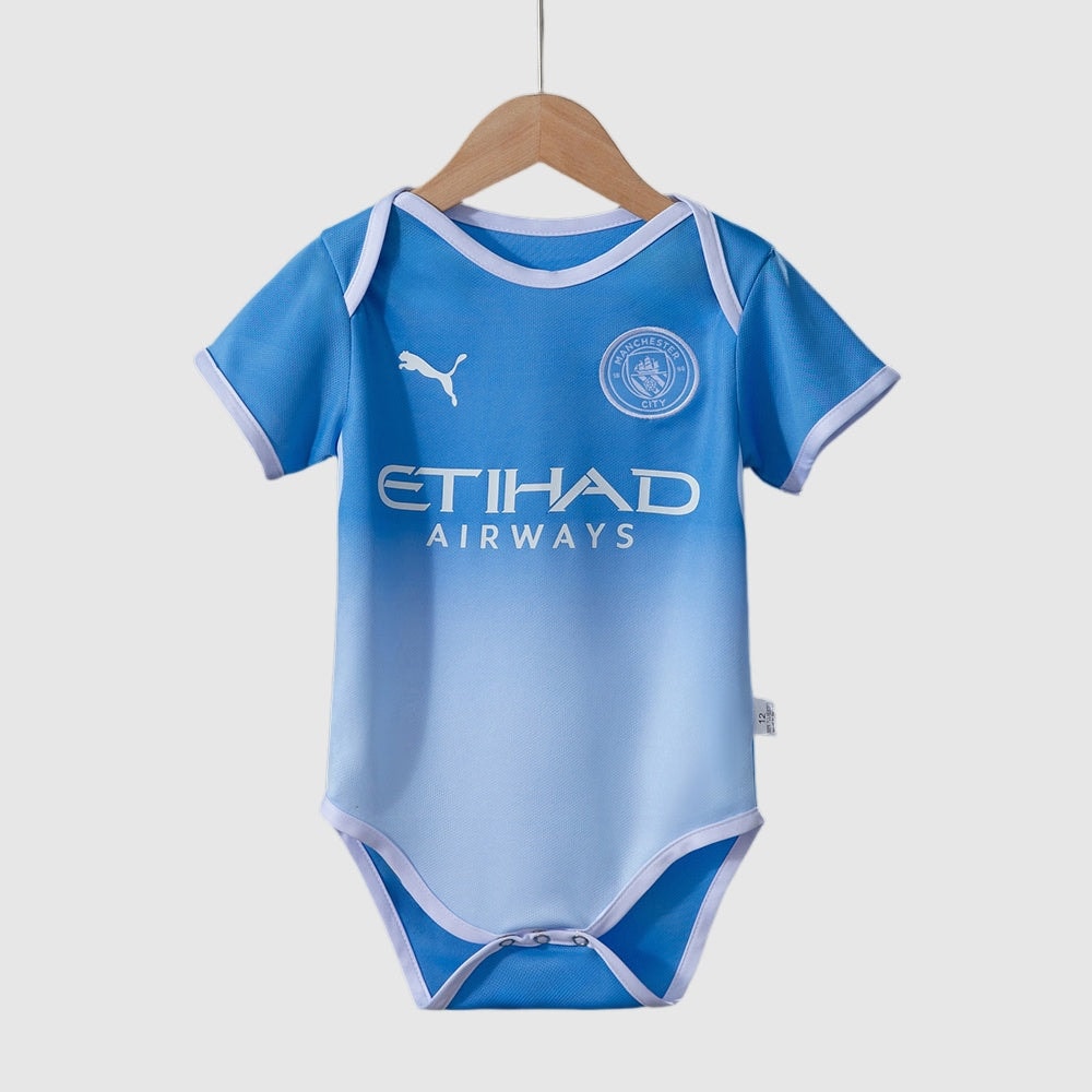 Manchester City 26/27 Home Baby Bodysuit - front