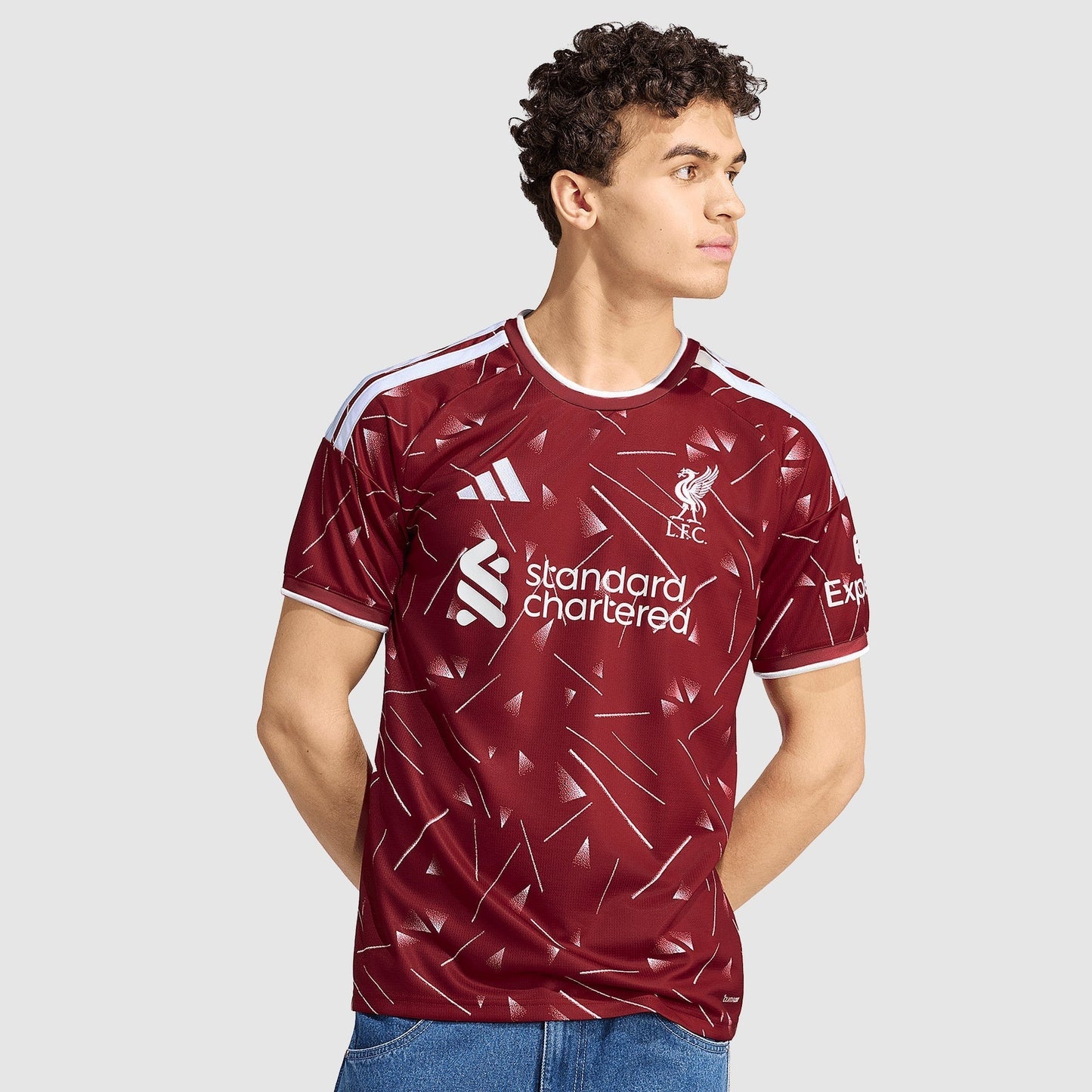 Liverpool 26/27 Home Jersey - worn by model front