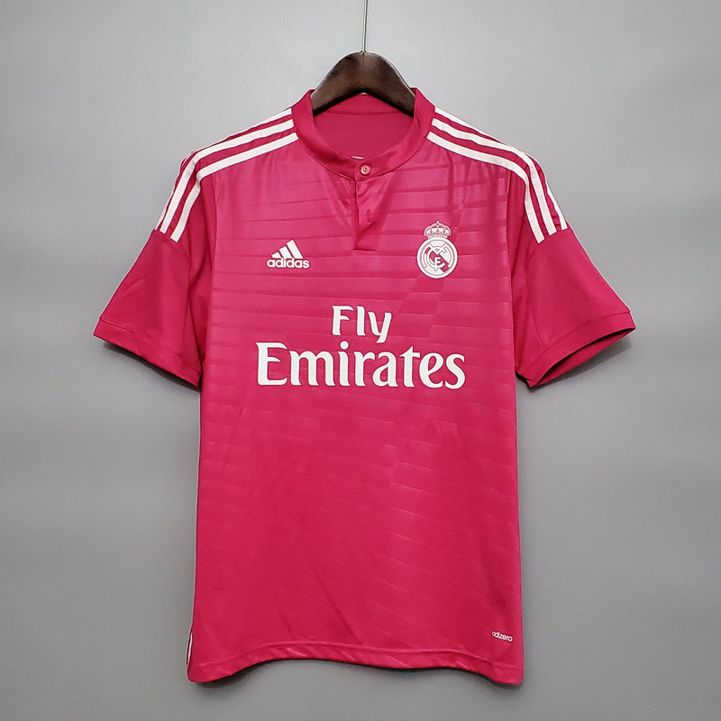 Imagem do produto Camisa Real Madrid Reserva 14/15 - Versão Retro com entrega para brasileiros no Reino Unido