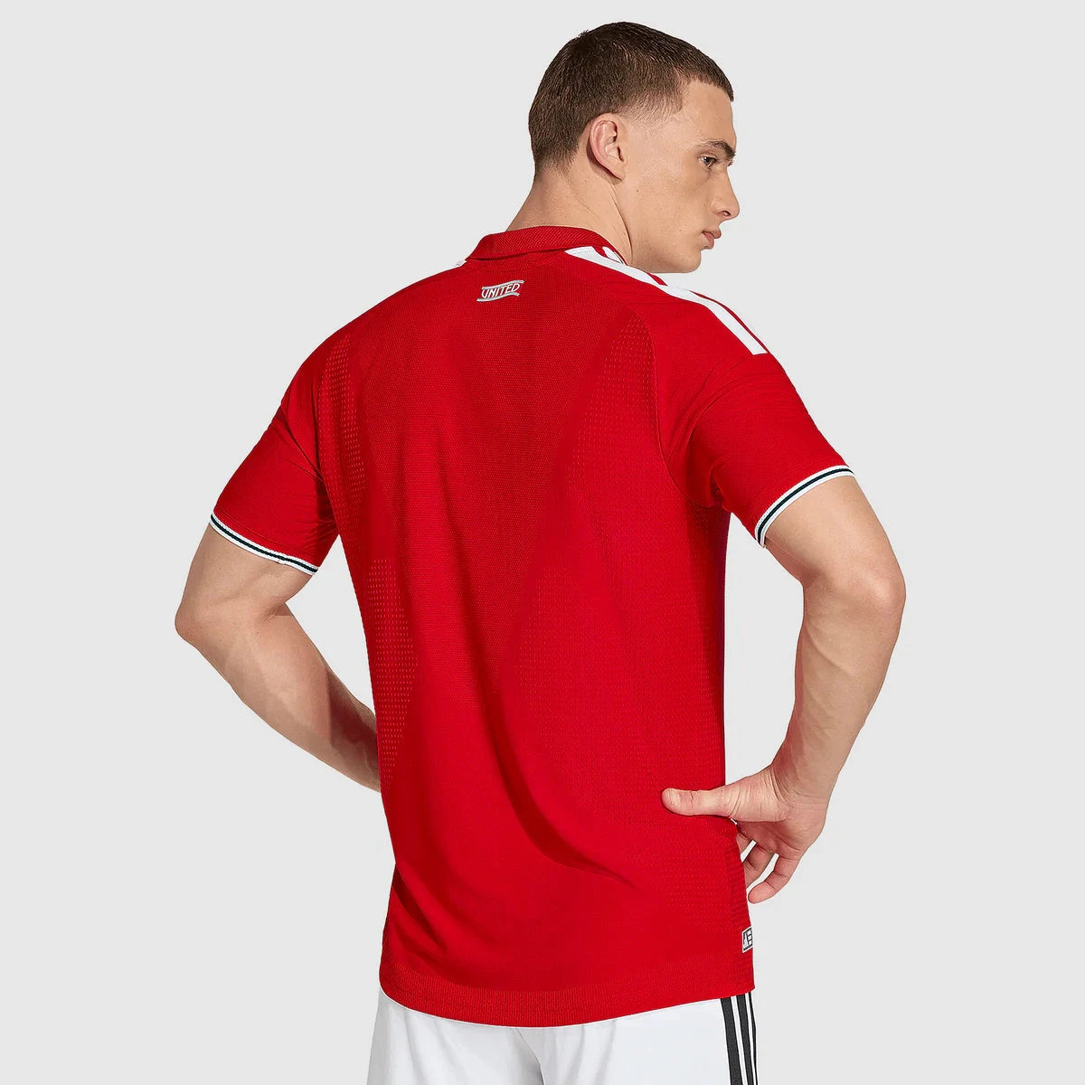 Manchester United 26/27 Home Player Jersey - worn by model back