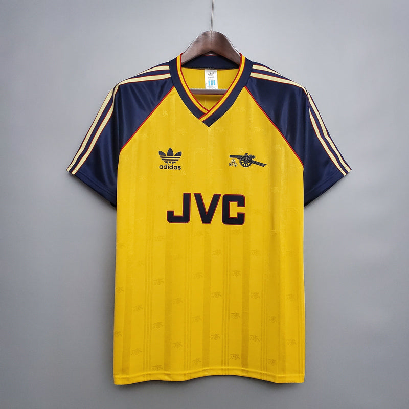 Imagem do produto Camisa Arsenal Reserva 88/89 - Versão Retro com entrega para brasileiros no Reino Unido