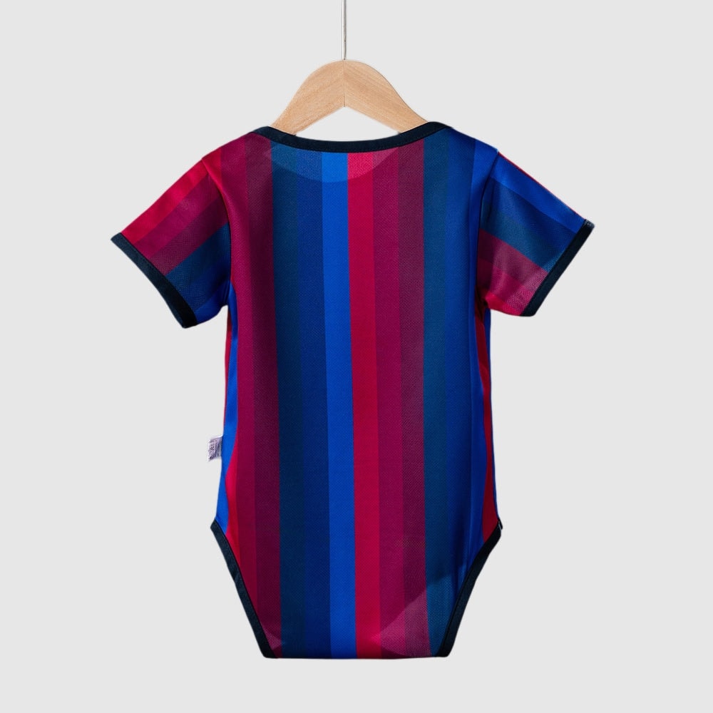 Barcelona 26/27 Home Baby Bodysuit - back
