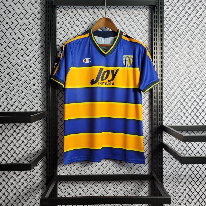 Imagem do produto Camisa Parma Titular 01/02 - Versão Retro com entrega para brasileiros no Reino Unido