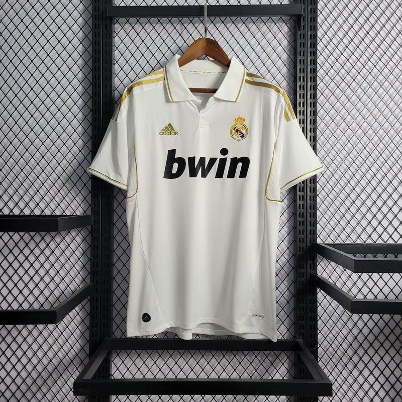 Imagem do produto Camisa Real Madrid Titular 11/12 - Versão Retro com entrega para brasileiros no Reino Unido