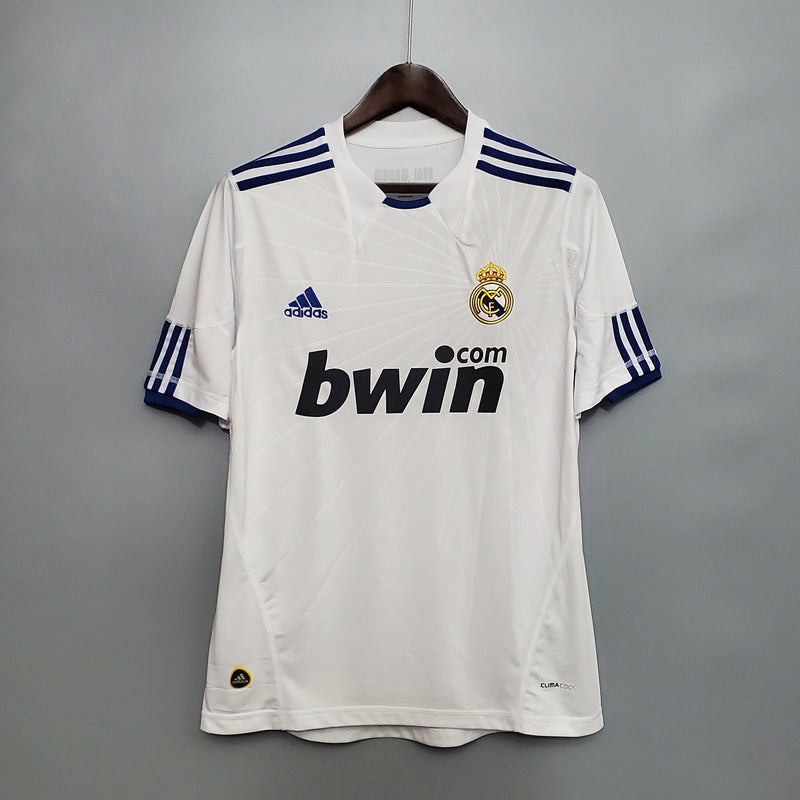 Imagem do produto Camisa Real Madrid Titular 10/11 - Versão Retro com entrega para brasileiros no Reino Unido