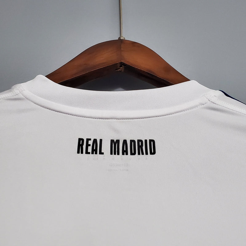 Real Madrid Home 10/11 Shirt - Long Sleeve Retro Version