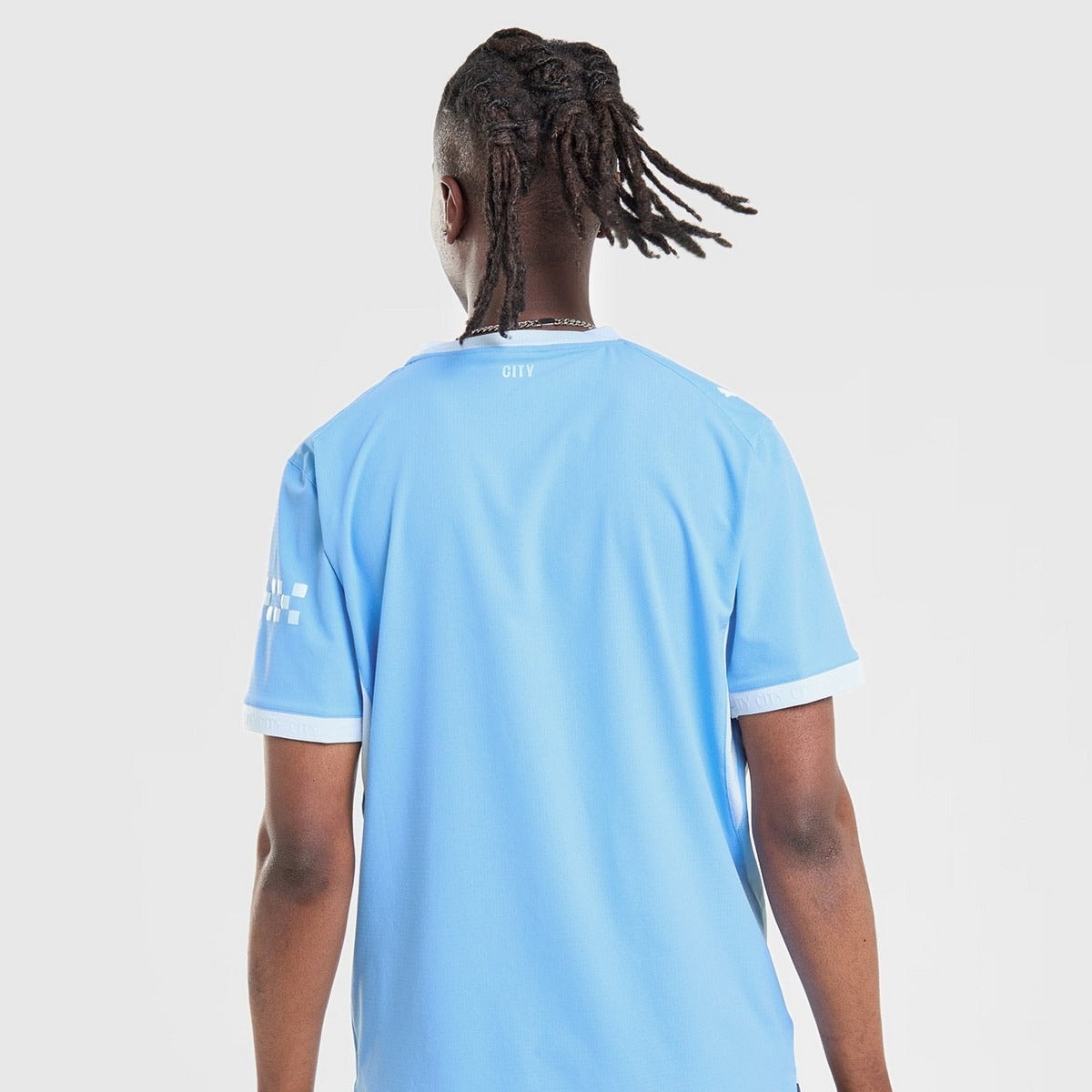 Manchester City 26/27 Home Player Jersey - worn by model back