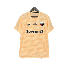 Sao Paulo 24/25 Training Jersey - Beige - All Sponsors - Fan Version