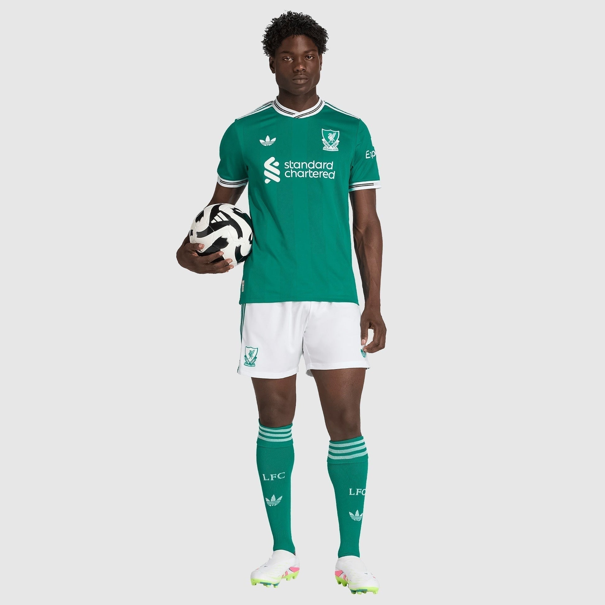 Liverpool 25/26 Third Player Jersey - worn by model full length