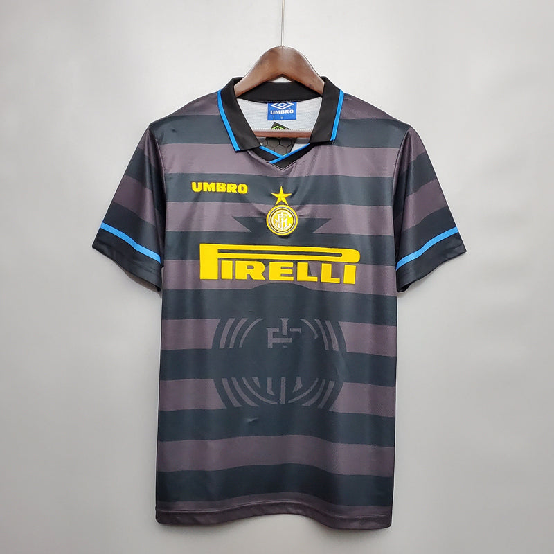 Imagem do produto Camisa Inter de Milão Reserva 97/98 - Versão Retro com entrega para brasileiros no Reino Unido