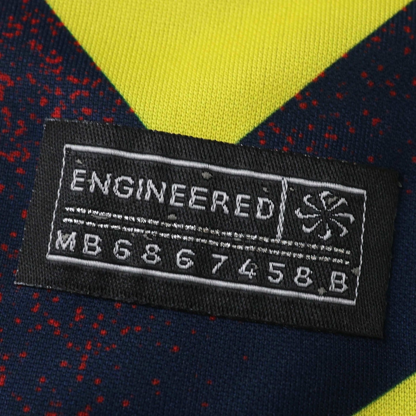 Barcelona 25/26 Pre Match Fourth Jersey - graphic pattern detail