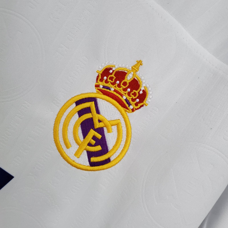 Real Madrid 96/97 Home Shirt - Retro Version