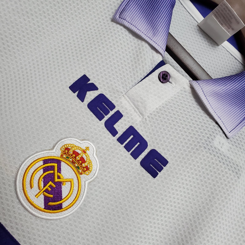 Real Madrid 97/98 Home Shirt - Retro Version