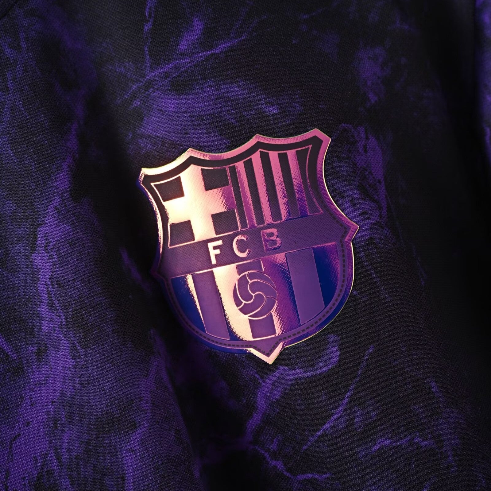 Barcelona 26/27 Pre Match Away Jersey - crest detail