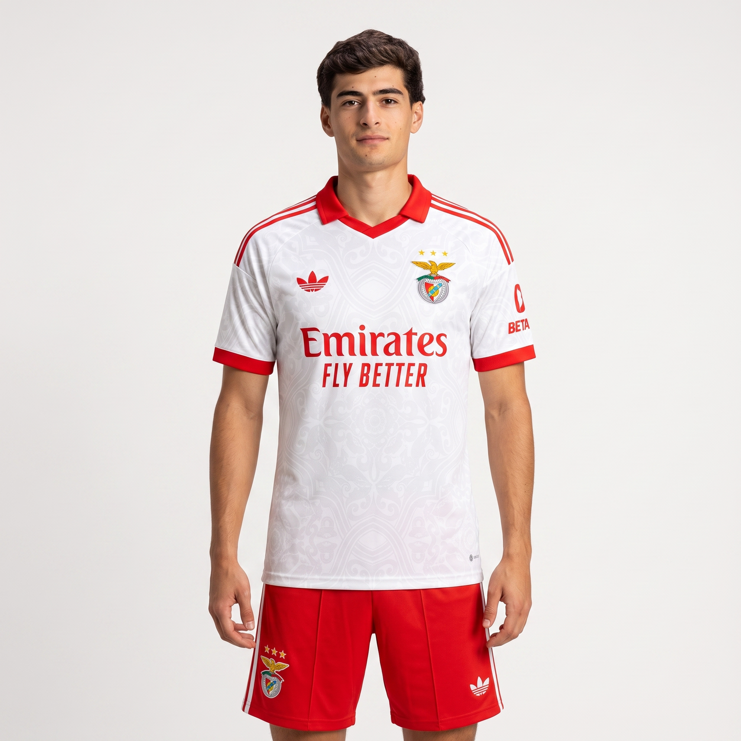Benfica 2026/27 away jersey - model front