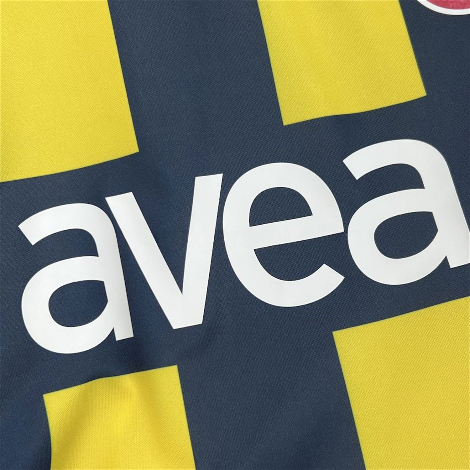 Fenerbahce 07/08 Home Retro Jersey - Avea sponsor detail
