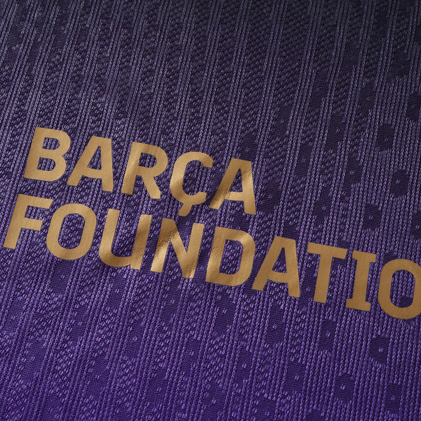 Barcelona 26/27 Away Embroidered Player Jersey - Barca Foundation back detail