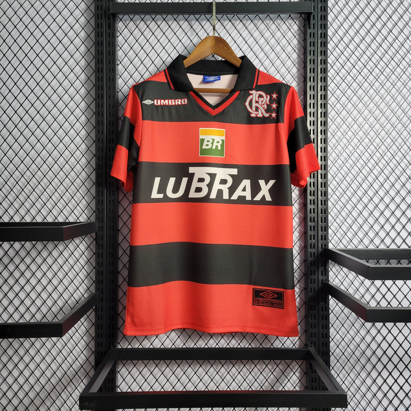 Imagem do produto Camisa Flamengo Titular 1999 - Versão Retro com entrega para brasileiros no Reino Unido