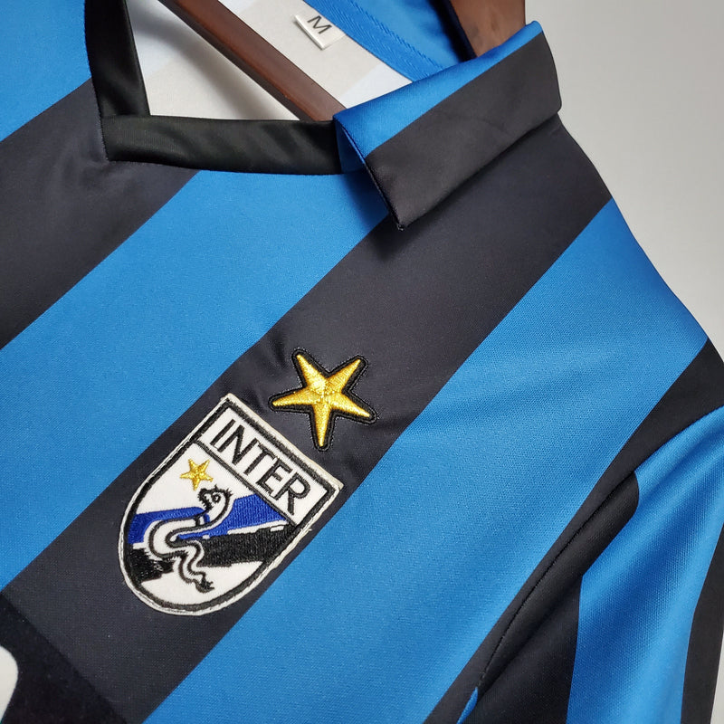 Inter Milan Home Shirt 88/90 - Retro Version