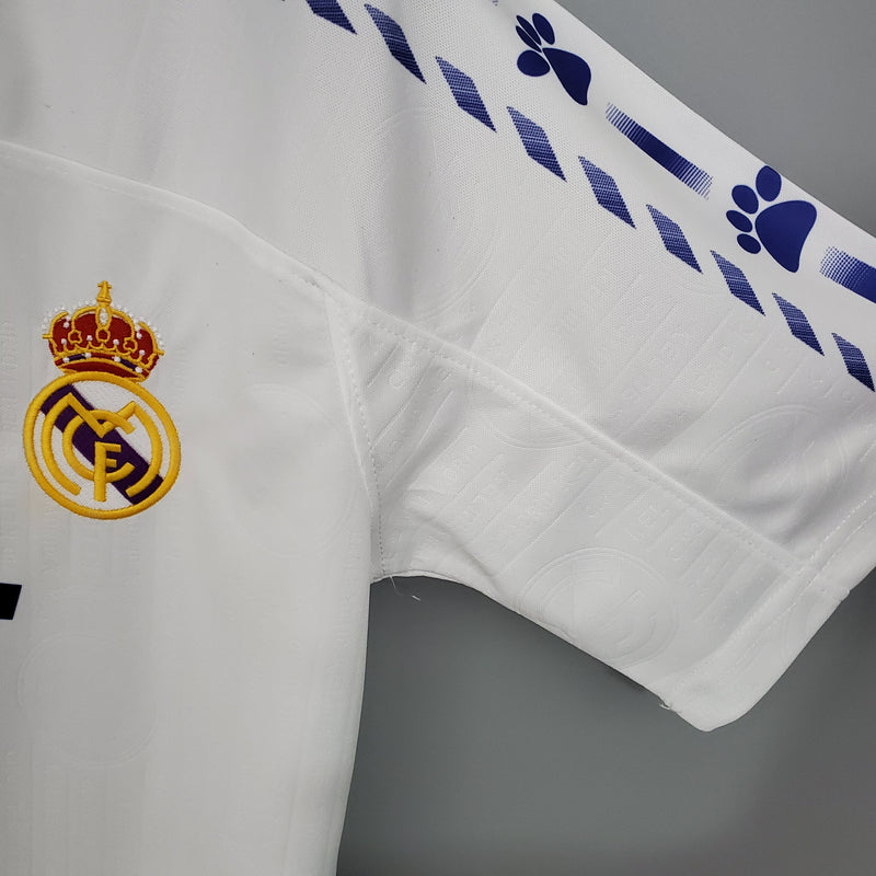 Real Madrid 96/97 Home Shirt - Retro Version