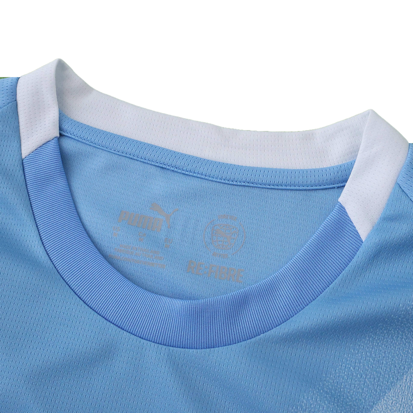 Manchester City 25/26 Home Jersey - collar detail