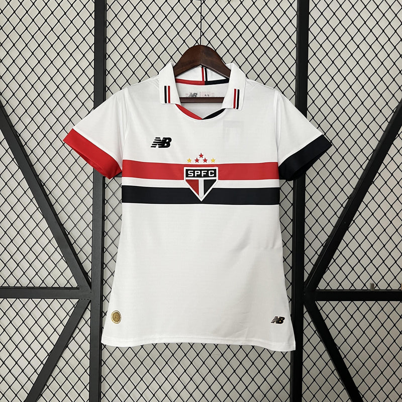 Imagem do produto São Paulo 24-25 Home Feminino com entrega para brasileiros no Reino Unido