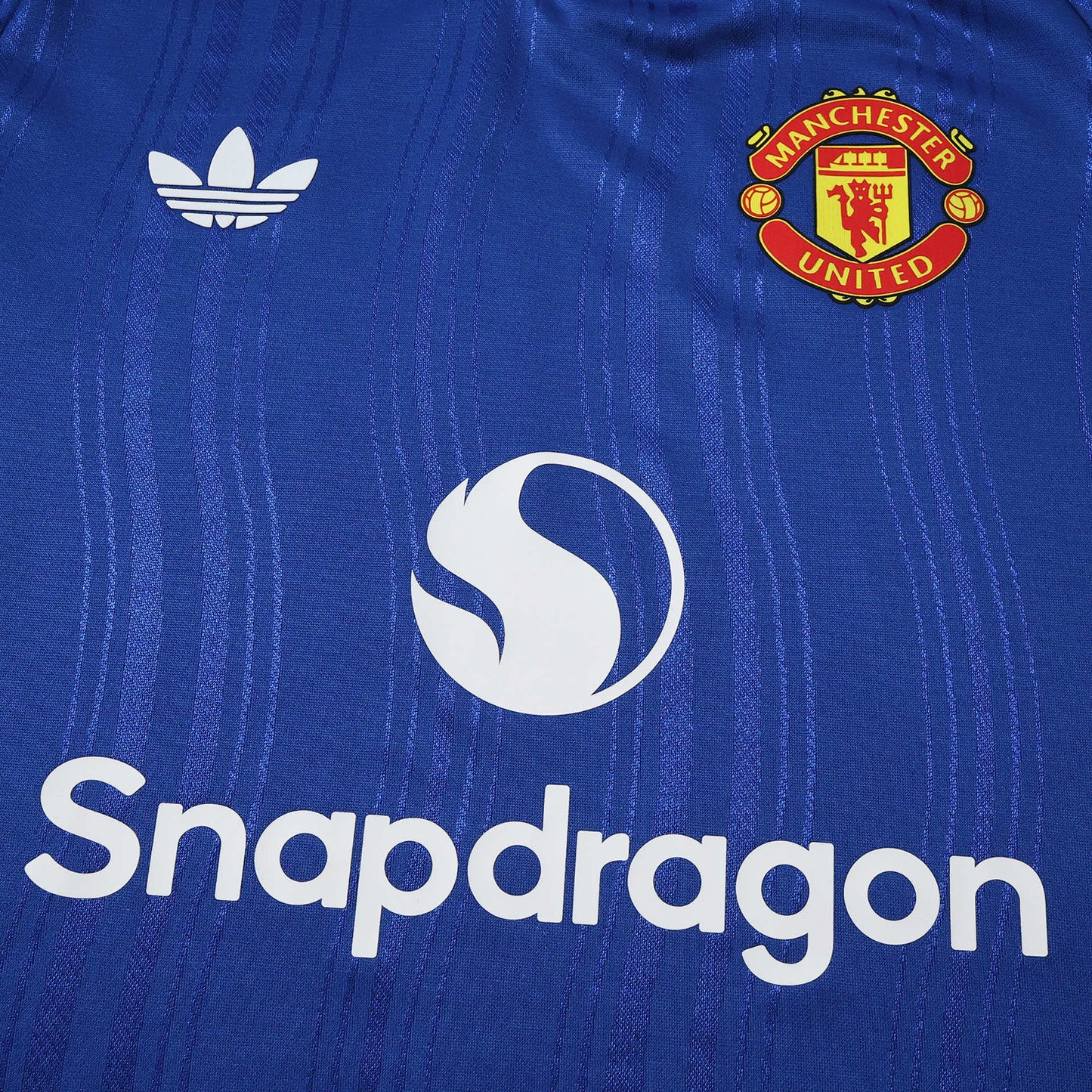 Manchester United 26/27 Away Player Jersey - chest and sponsor detail