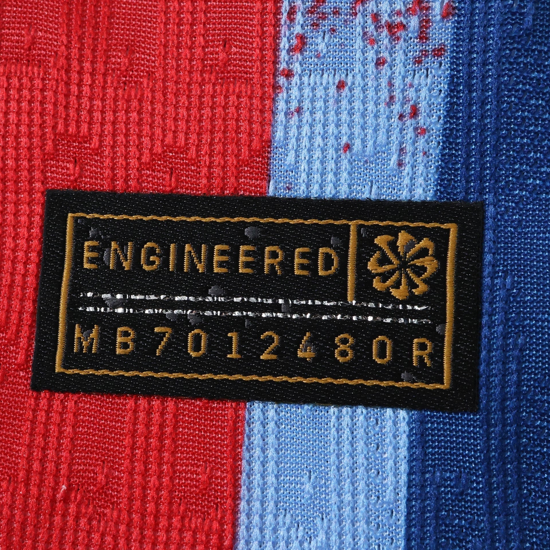 Barcelona 25/26 Fourth Player Jersey - hem label detail