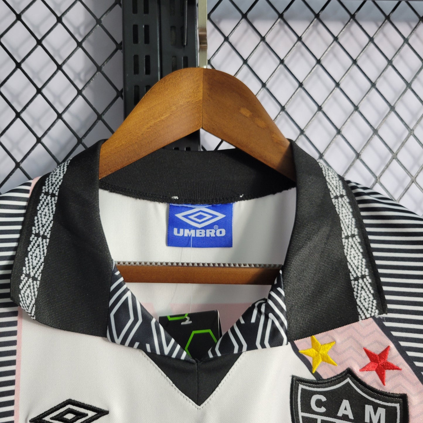 Camiseta Atlético Mineiro Reserva 1996 - Versión Retro