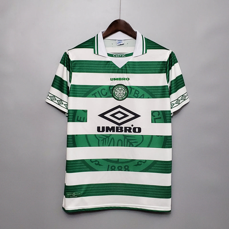 Imagem do produto Camisa Celtic Titular 98/99 - Versão Retro com entrega para brasileiros no Reino Unido