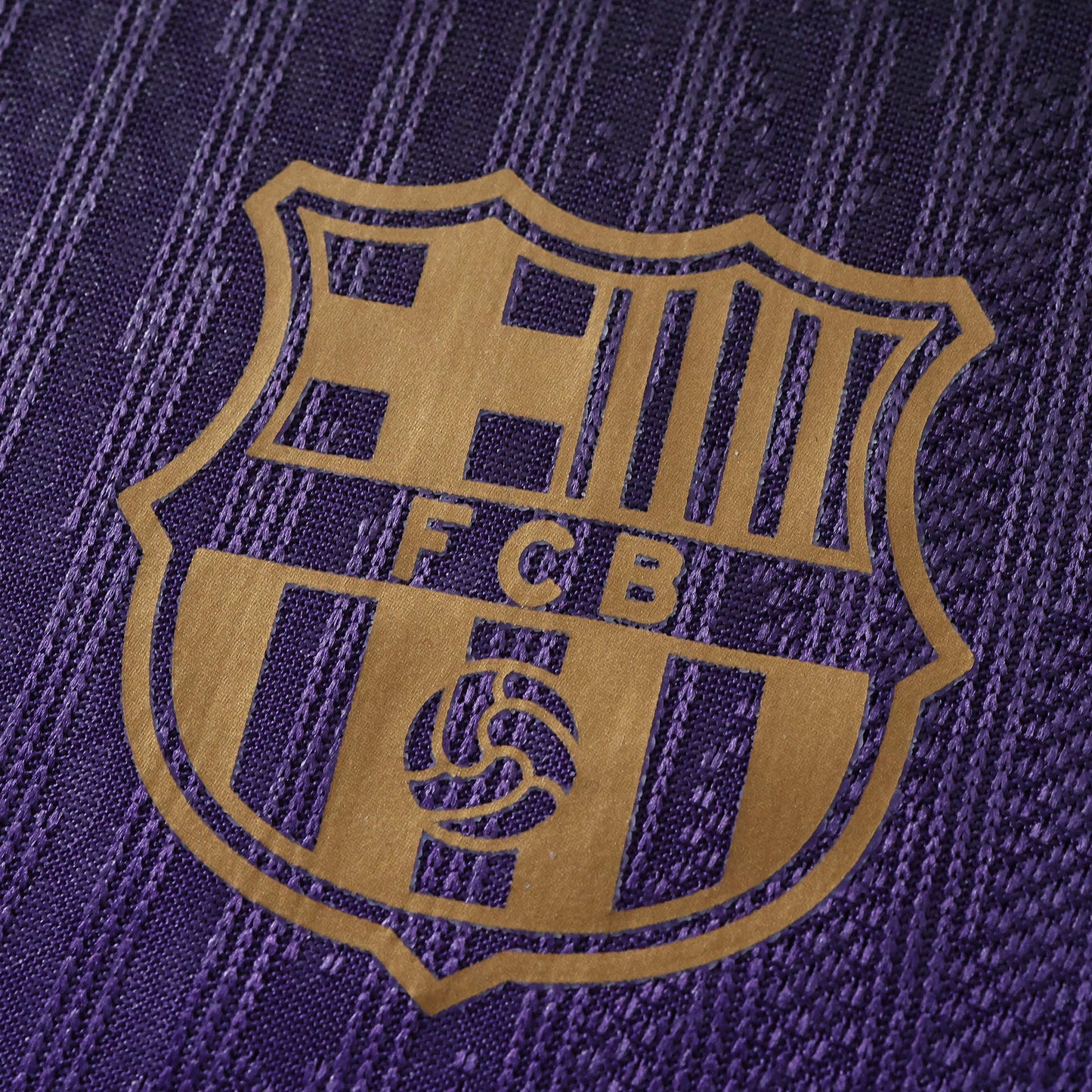 Barcelona 26/27 Away Embroidered Player Jersey - gold shield detail