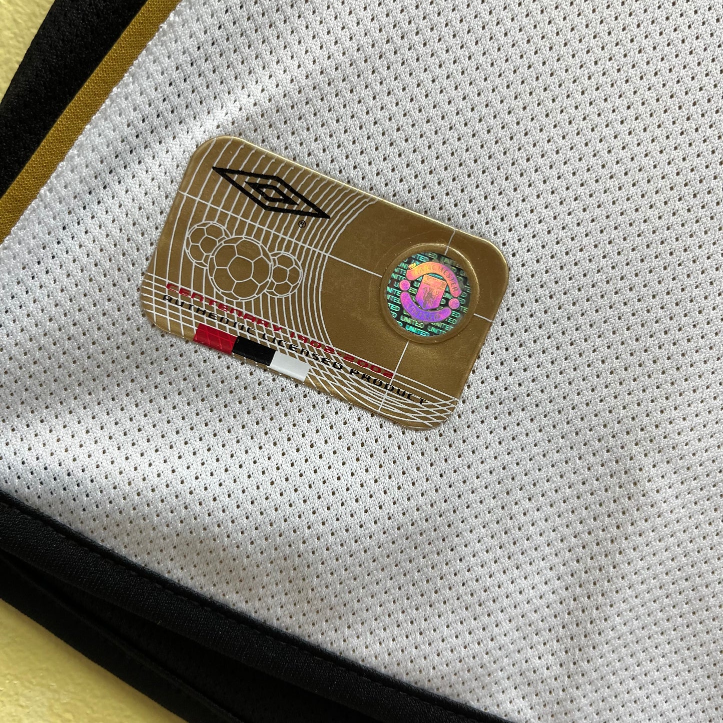 Manchester United 01/02 Centenário Jersey - Retro Version