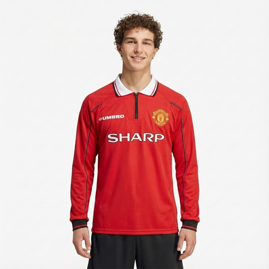Jersey Retro Manchester United 1998/99 I Longsleeve