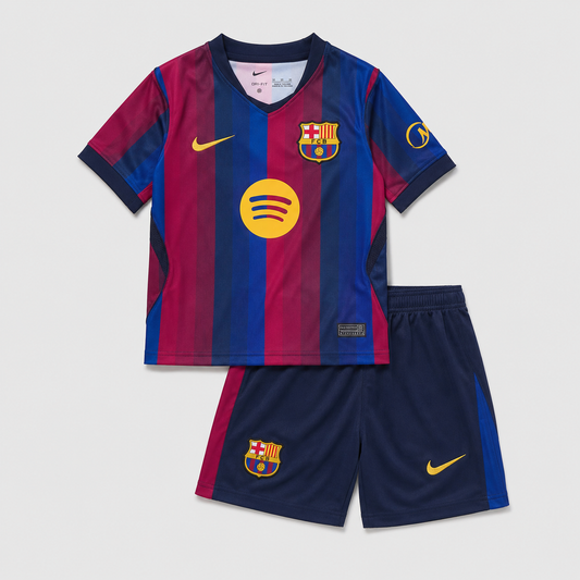 Barcelona 26/27 Home Kids Kit - shirt and shorts