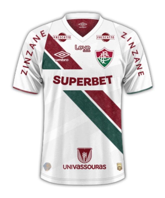 Camisa reserva Fluminense 24/25 II - Todos os patrocinadores - Versão Torcedor