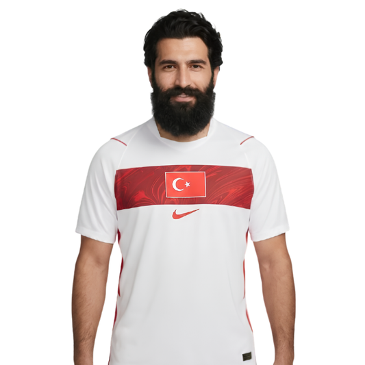Camisa reserva do Turkiye 1996 II - Versão retrô