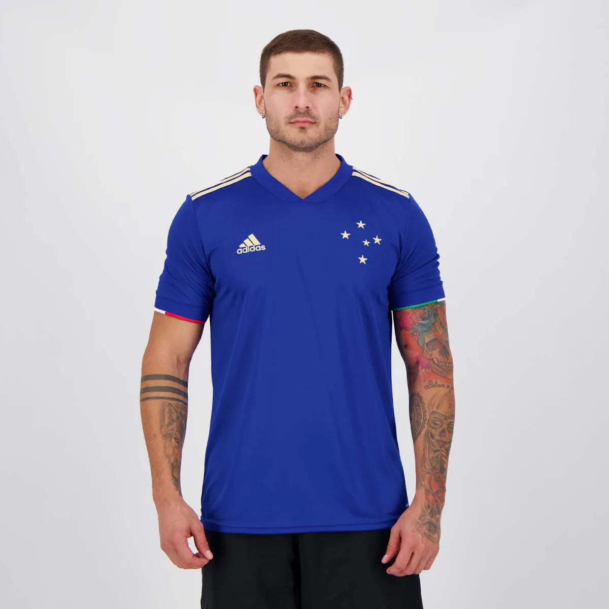 Camisa Home Cruzeiro 20/21 I - Versão Retrô 