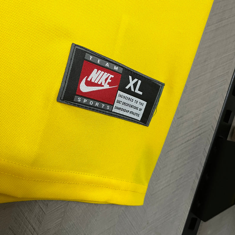 Camiseta de local de Brasil 1998 I - Versión retro