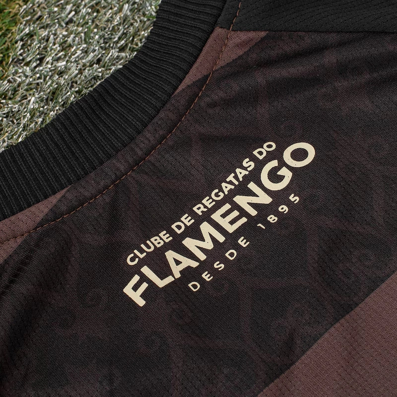 Camiseta negra de Flamengo 24/25 Noviembre - Versión para aficionados