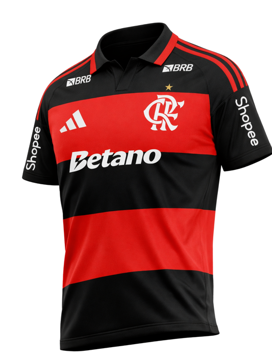 Flamengo 26/27 Home Jersey - All Sponsors - Player Version