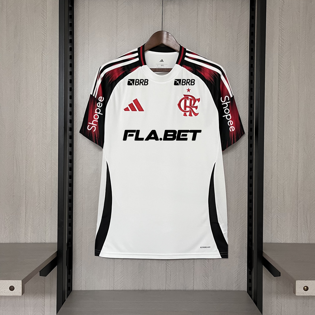 Flamengo 25/26 Away Jersey - All Sponsors - Fan Version