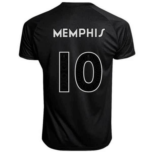 Memphis Depay Corinthians 24/25 II Visitante - Versión para aficionados 