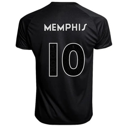 Memphis Depay Corinthians 24/25 II Visitante - Versión para aficionados 