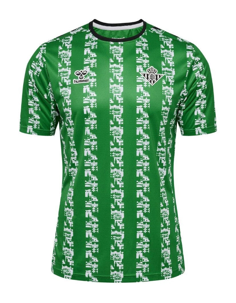 Camisa Pré-Jogo Real Betis 24/25 - Versão Torcedor
