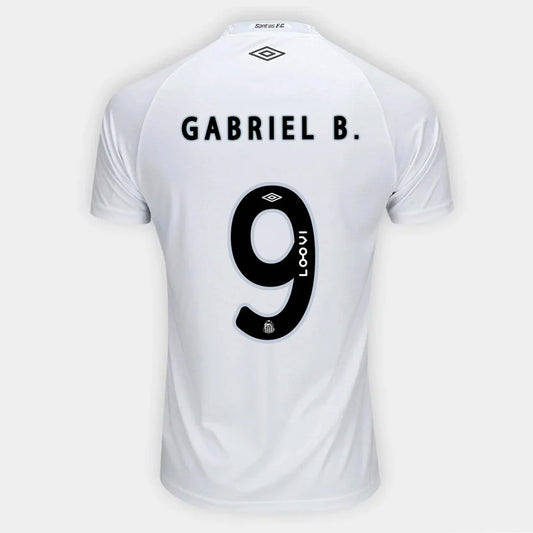 Santos 25/26 I Home Jersey #GABRIEL B. - Fan Version